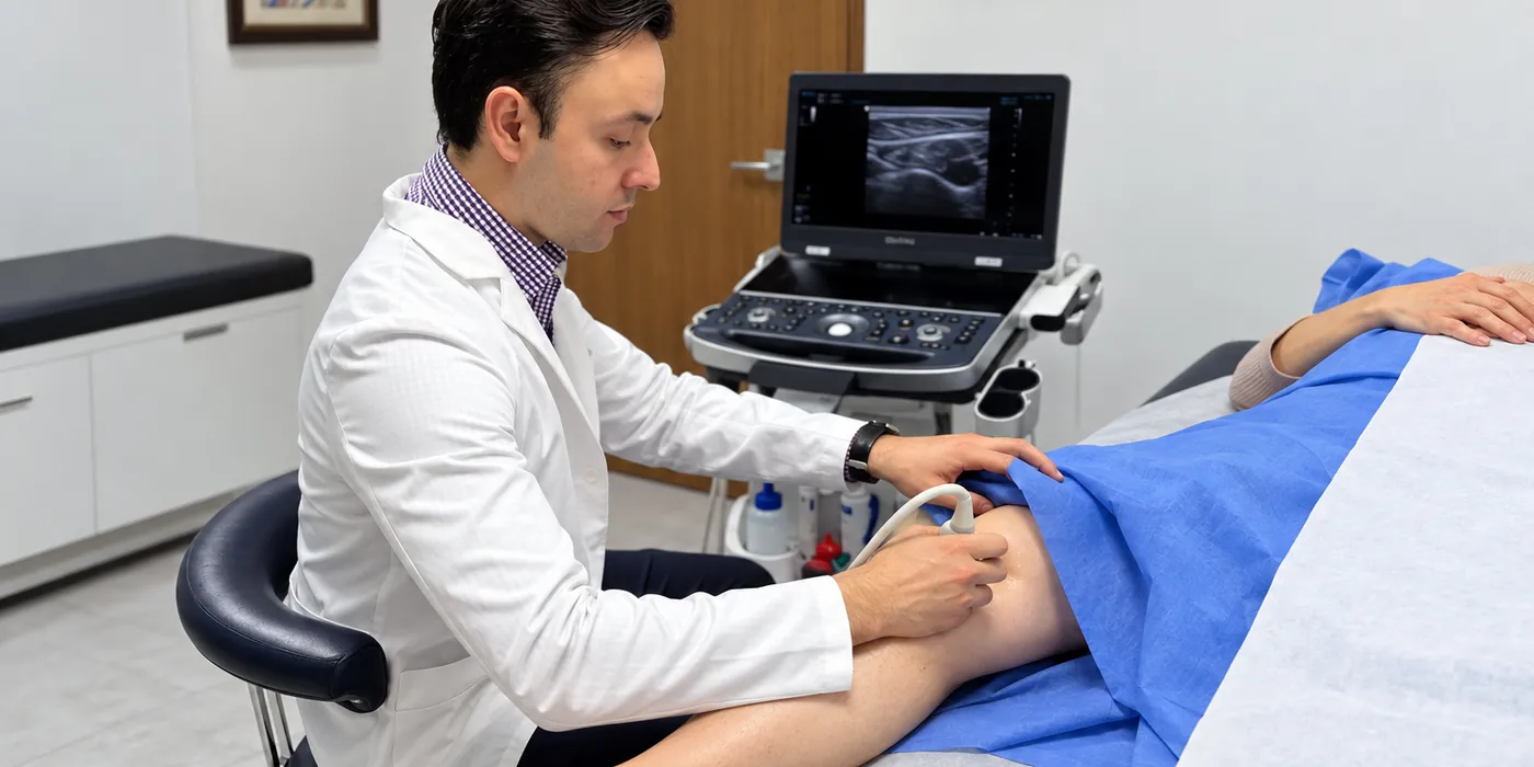 Ultrasonido Doppler venoso de piernas con el angiólogo Dr. Zendejas en León